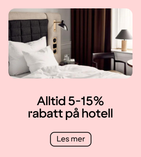 Lyst på 5-15 % rabatt på hotellrom – alltid?
