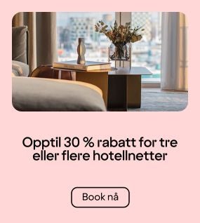 3 night offer - Opptil 30%