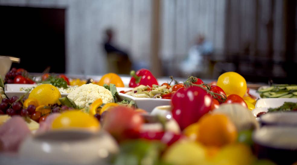Grønnsaker på buffeten på Clarion Collection Hotel Grand Bodø