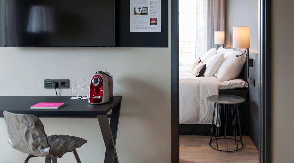 Moderne design på suiten til Quality Hotel Frösö Park