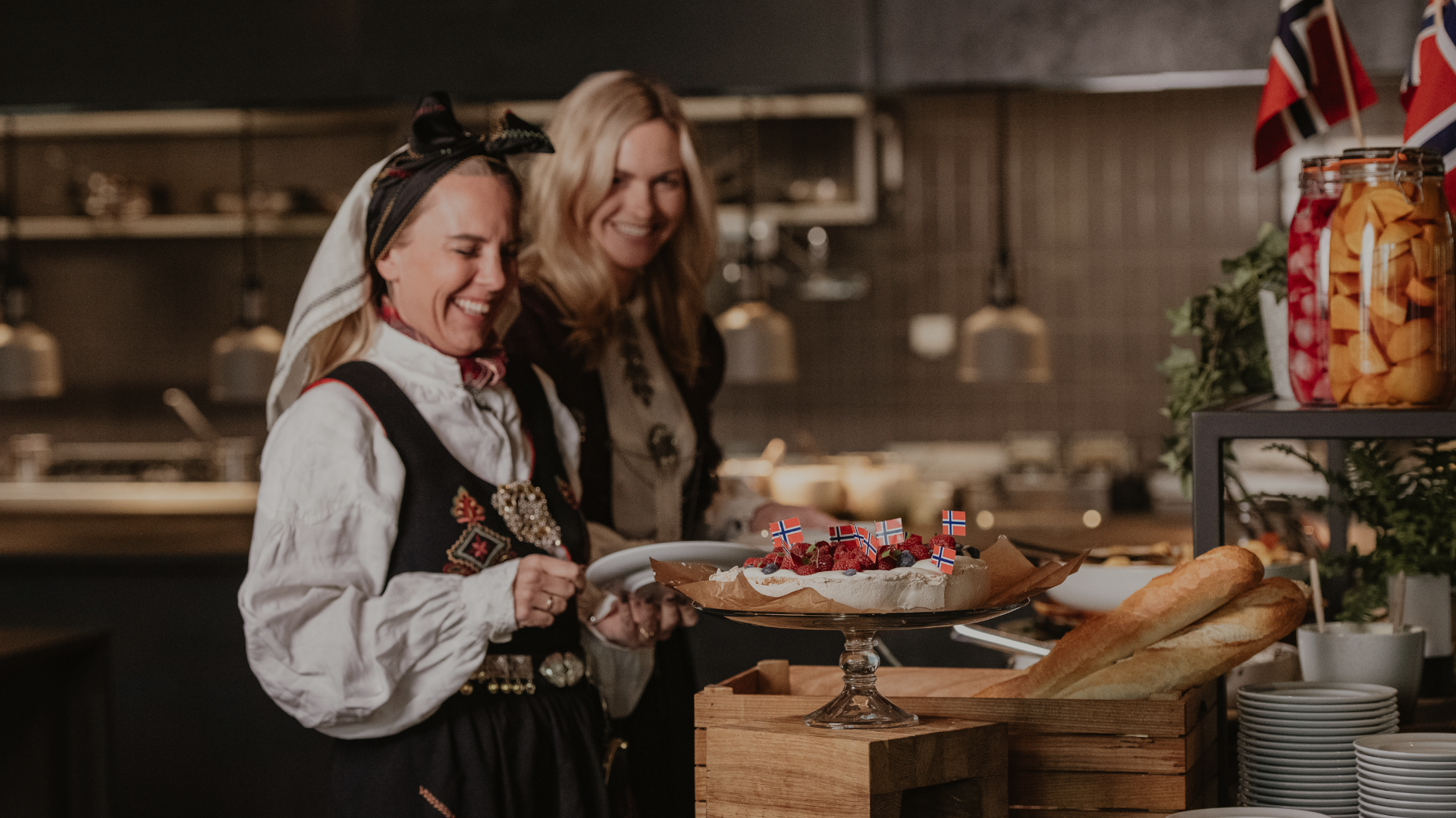 Konfirmasjonsfeiring på hotell