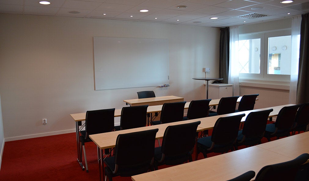 Konferanserom Karlavagnen med plass til 24 personer på Quality Hotel Galaxen i Borlänge